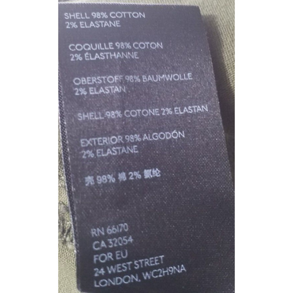 Anthropologie Women’s Floral Print Embroidered Green Cargo Pants Size 28 - Picture 6 of 6